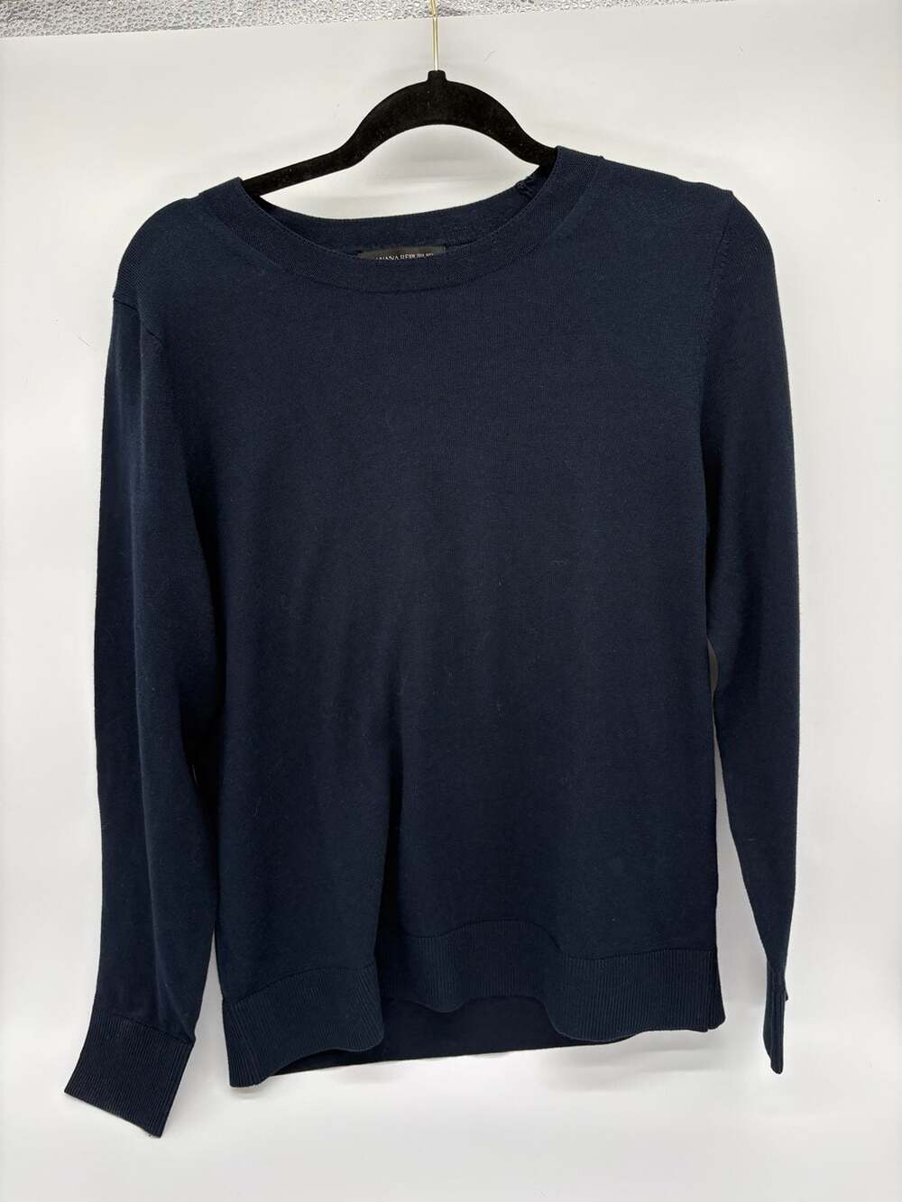 Banana Republic Forever Sweater Size L Navy